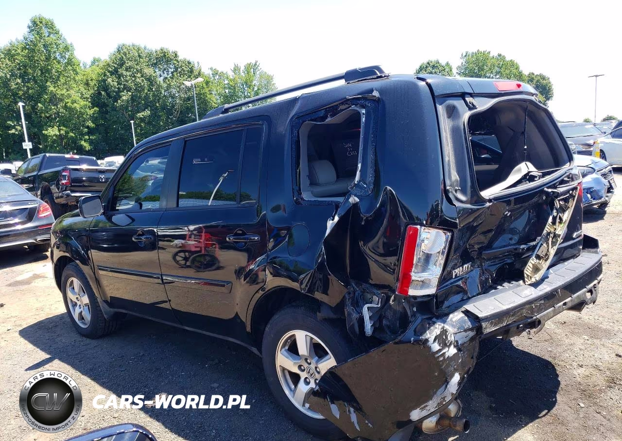 2011 Honda Pilot Exln VIN:5FNYF4H71BB098308 - 2