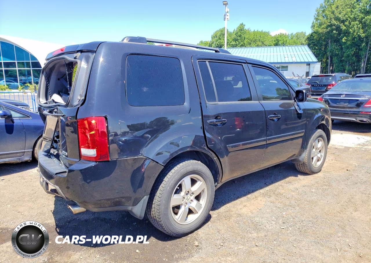 2011 Honda Pilot Exln VIN:5FNYF4H71BB098308 - 3