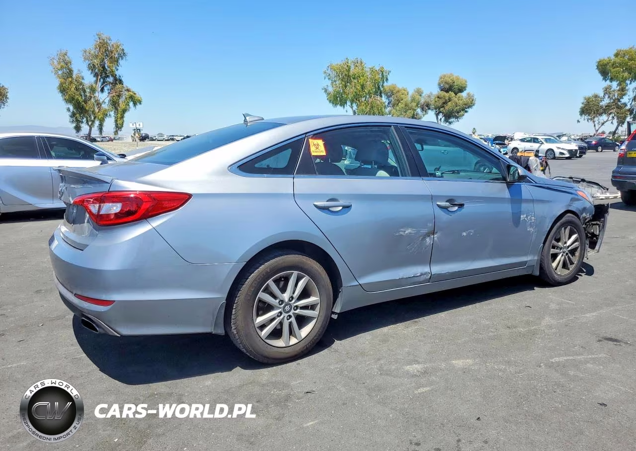 2017 Hyundai Sonata Se VIN:5NPE24AF6HH473541 - 3