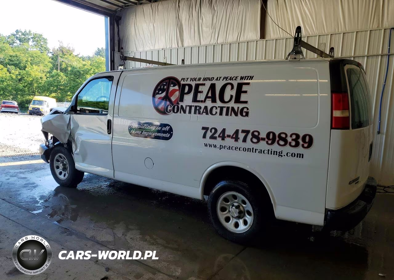 2013 Chevrolet Express G1500 VIN:1GCSGAFX8D1180133 - 2
