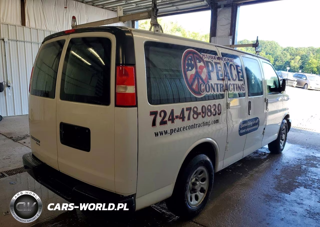 2013 Chevrolet Express G1500 VIN:1GCSGAFX8D1180133 - 3