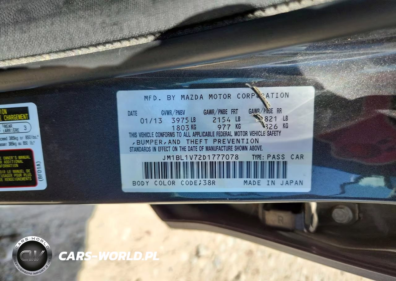 2013 Mazda 3 I VIN:JM1BL1V72D1777078 - 12