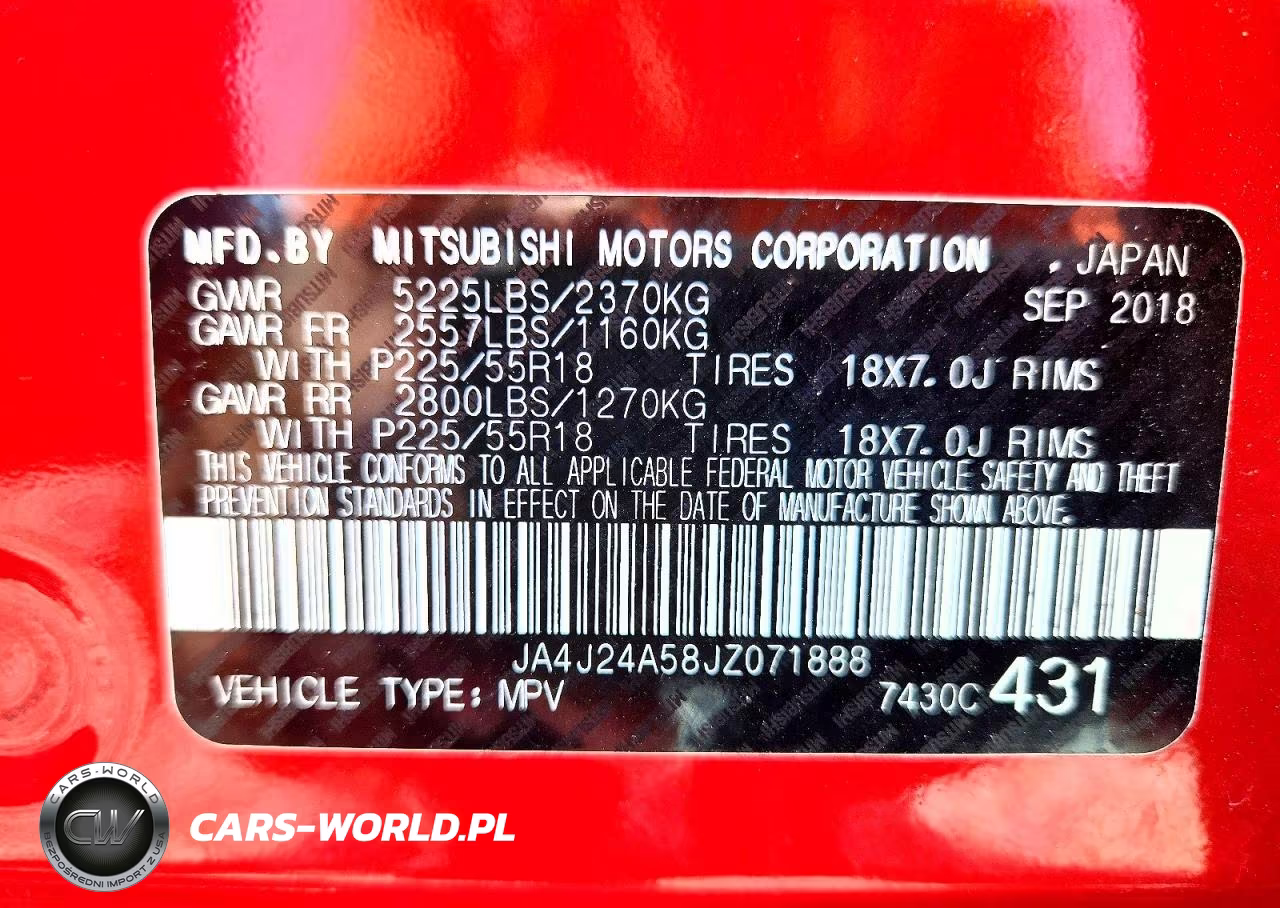 2018 Mitsubishi Outlander Se VIN:JA4J24A58JZ071888 - 12