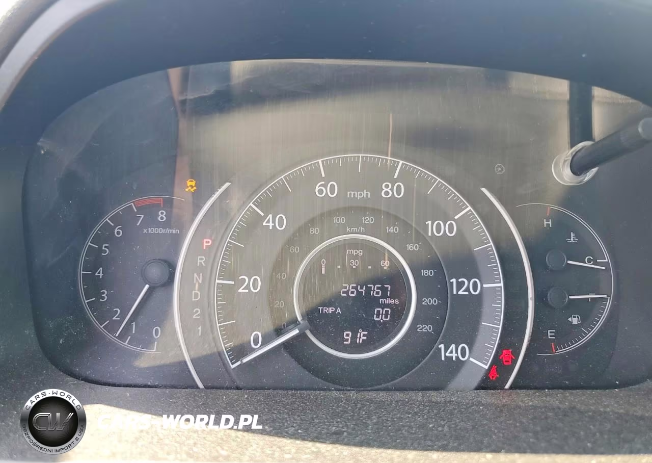 2012 Honda Cr-V Exl VIN:2HKRM4H78CH617223 - 9