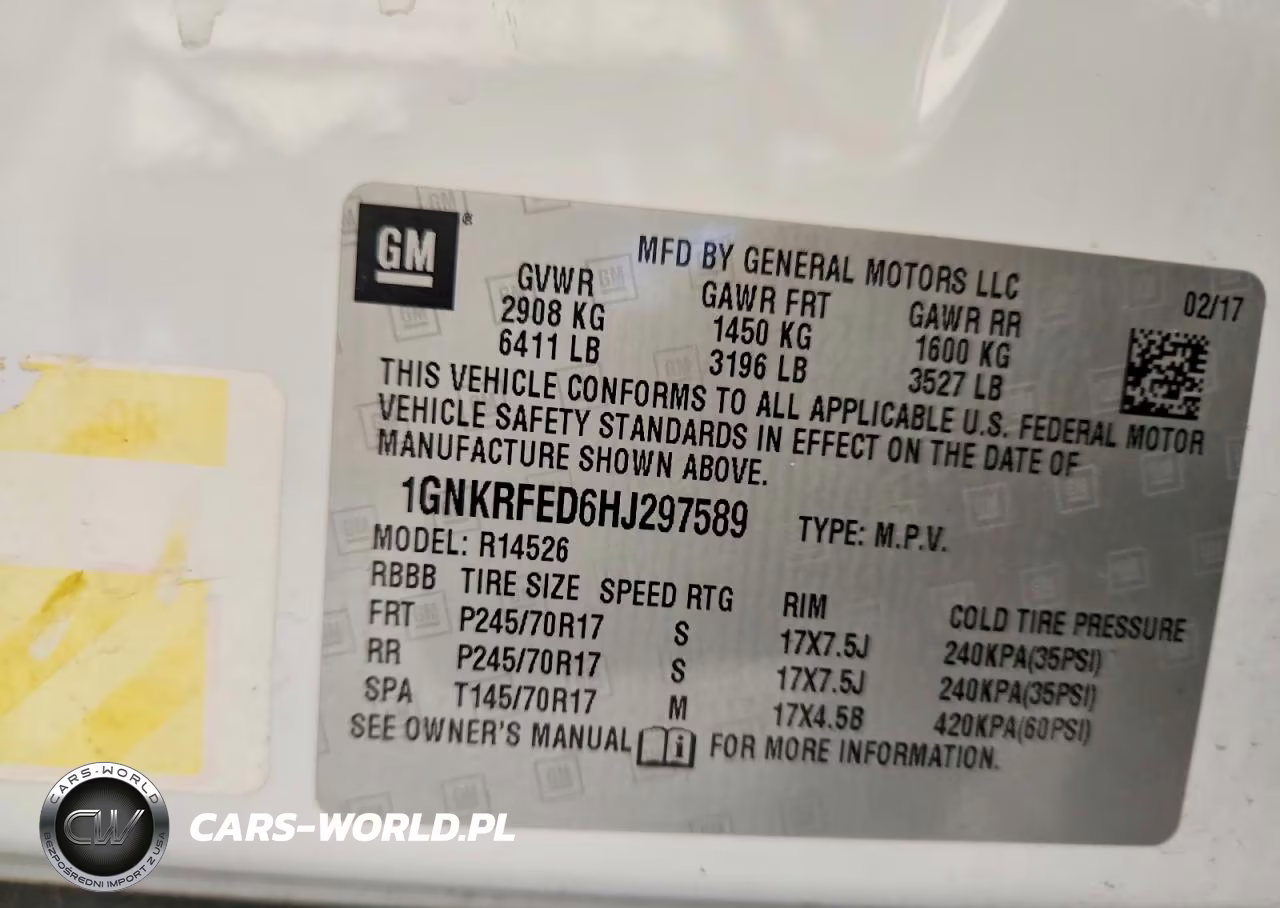 2017 Chevrolet Traverse Ls VIN:1GNKRFED6HJ297589 - 12