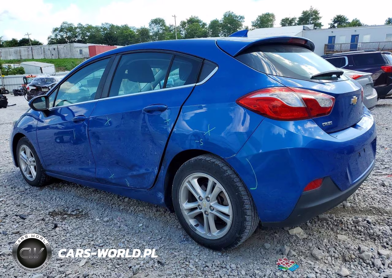 2017 Chevrolet Cruze Lt VIN:3G1BE6SM1HS530911 - 2