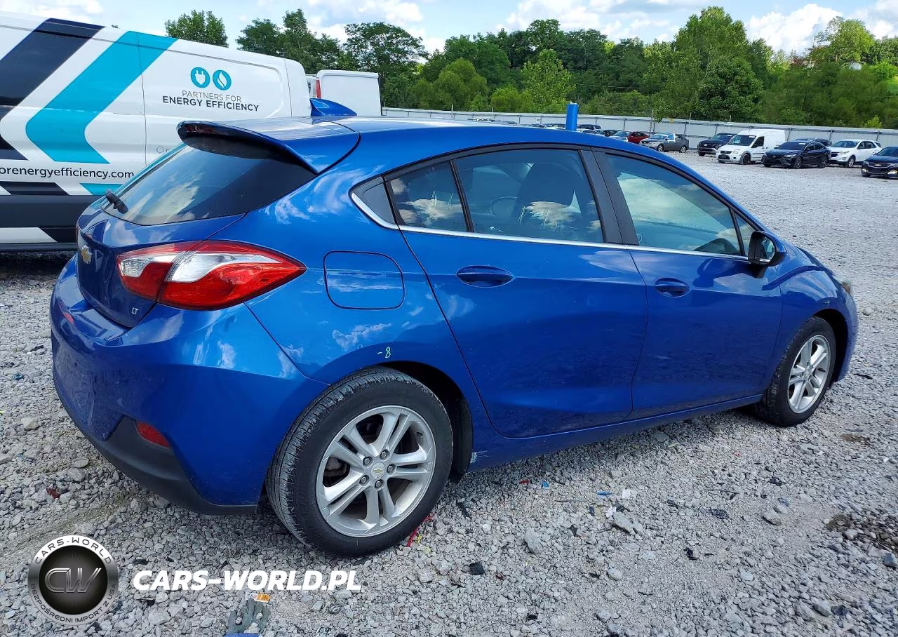 2017 Chevrolet Cruze Lt VIN:3G1BE6SM1HS530911 - 3