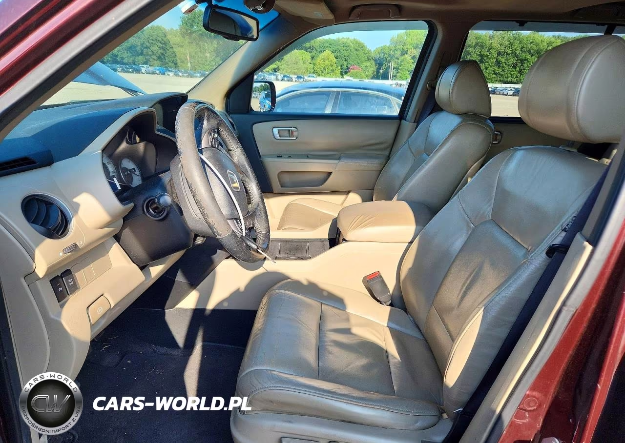2011 Honda Pilot Touring VIN:5FNYF3H99BB019141 - 7