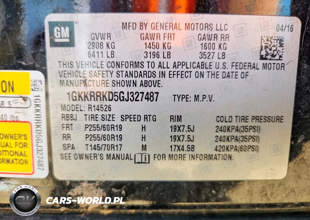 2016 GMC Acadia Slt-1 VIN:1GKKRRKD5GJ327487 - 13