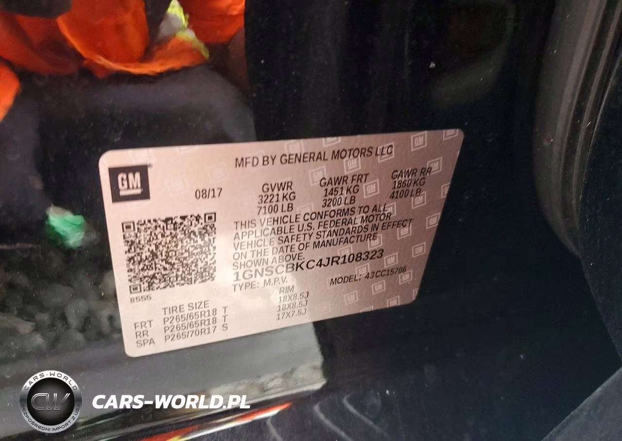2018 Chevrolet Tahoe C1500 Lt VIN:1GNSCBKC4JR108323 - 13