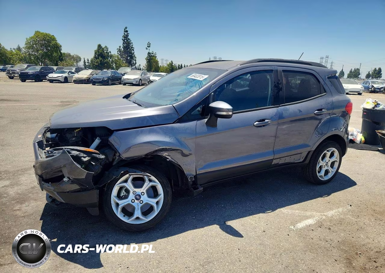 2021 Ford Ecosport Se VIN:MAJ6S3GL9MC449015 - 1