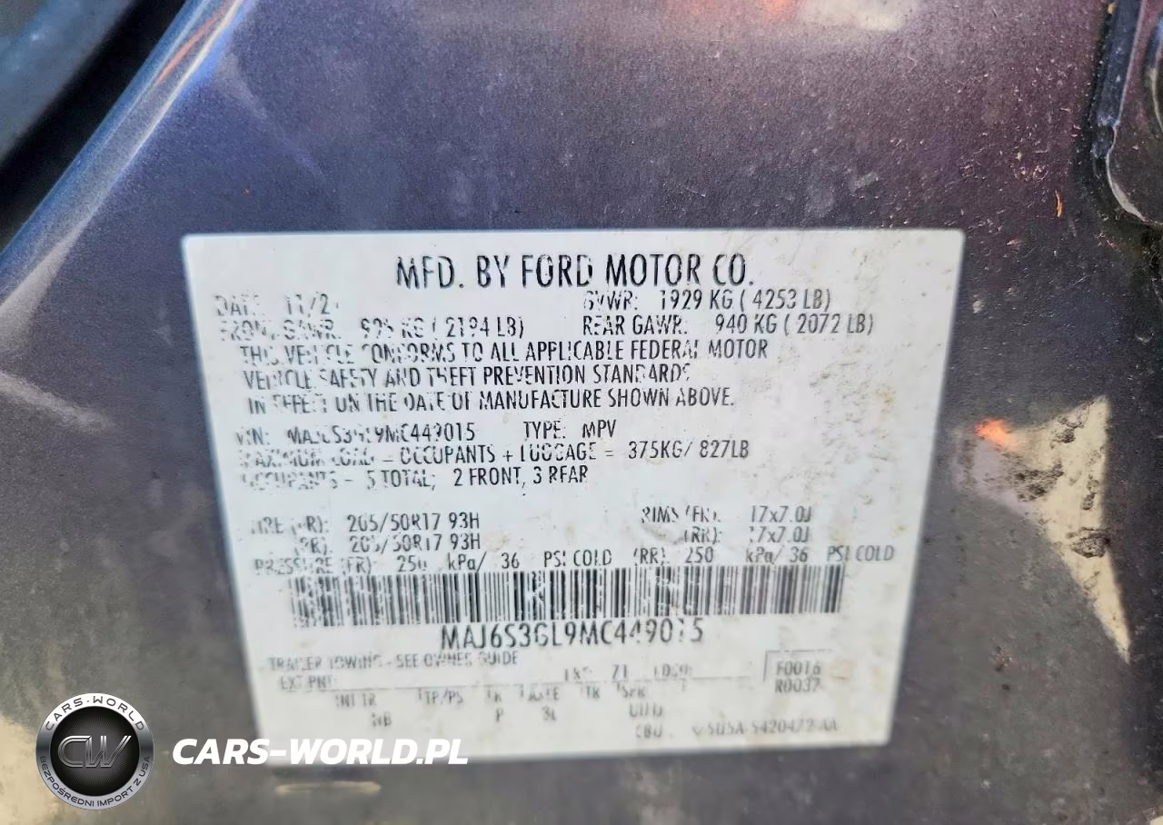 2021 Ford Ecosport Se VIN:MAJ6S3GL9MC449015 - 12