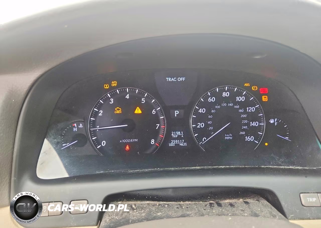 2012 Lexus Ls 460 VIN:JTHBL5EFXC5111641 - 9