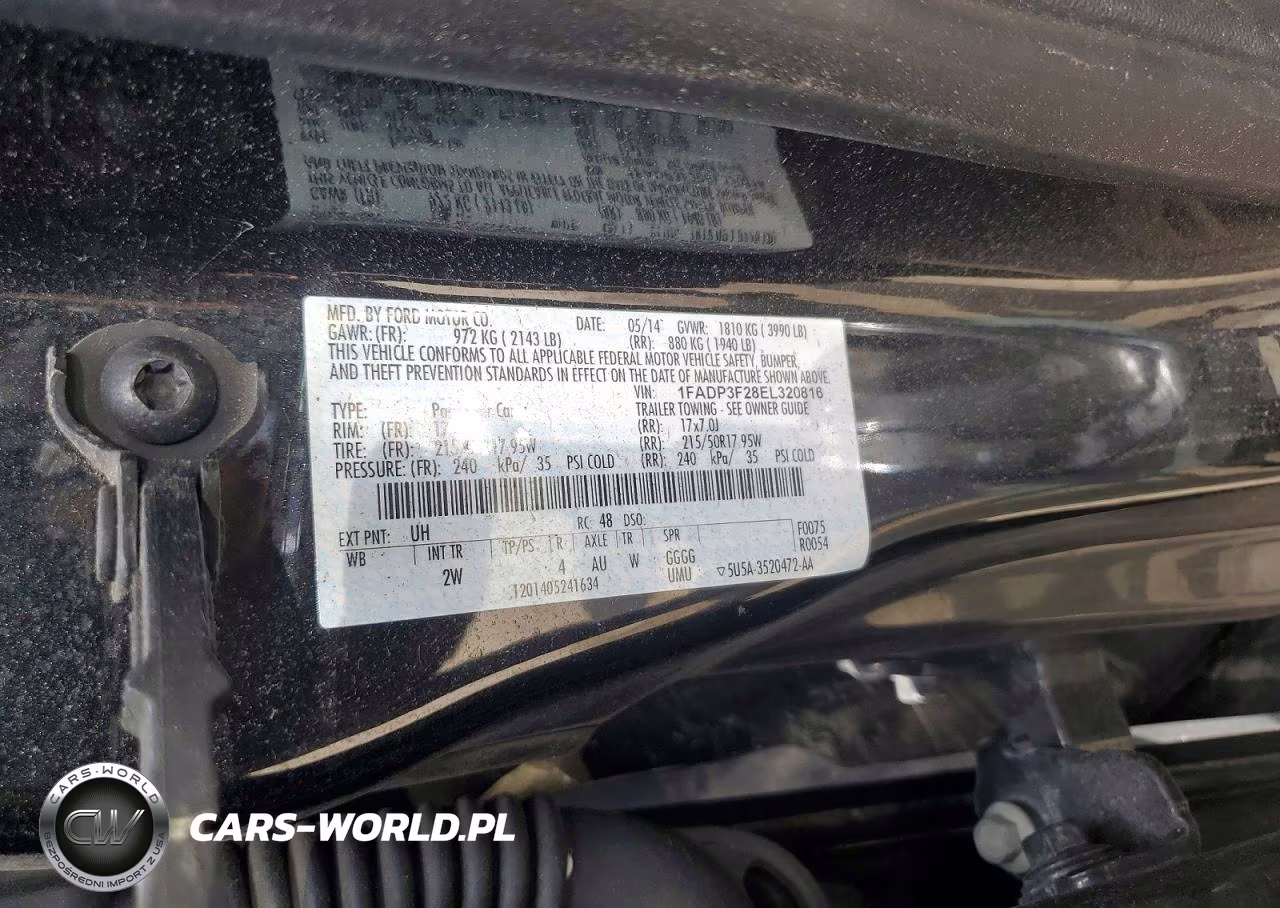 2014 Ford Focus Se VIN:1FADP3F28EL320816 - 12