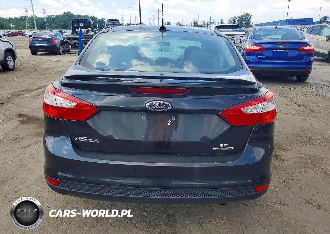 2014 Ford Focus Se VIN:1FADP3F28EL320816 - 6