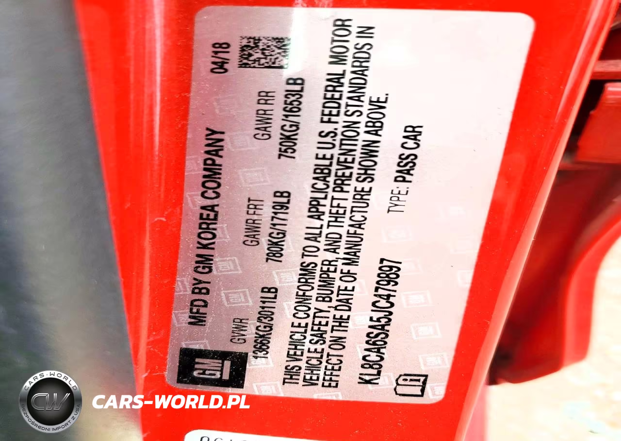 2018 Chevrolet Spark Ls VIN:KL8CA6SA5JC479897 - 12