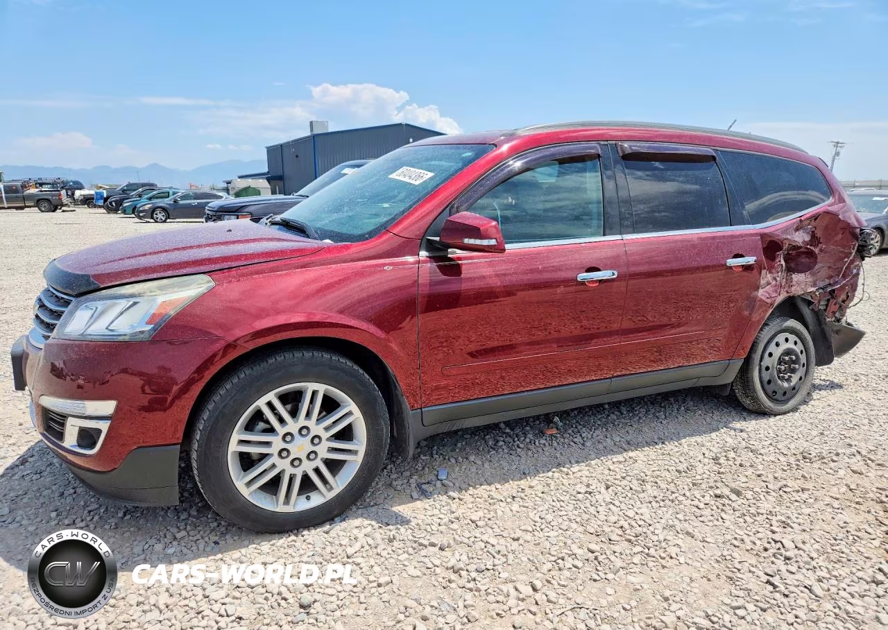 2015 Chevrolet Traverse Lt VIN:1GNKVGKD3FJ389715 - 1