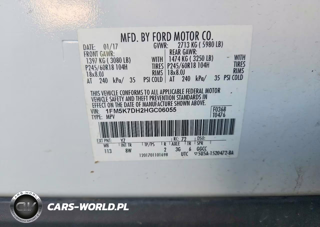 2017 Ford Explorer Xlt VIN:1FM5K7DH2HGC06055 - 12