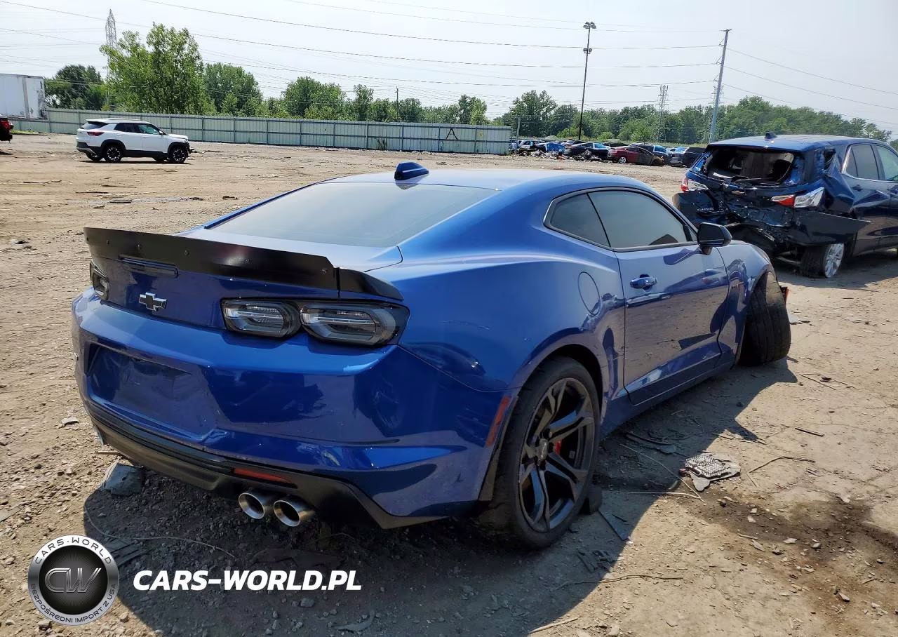 2022 Chevrolet Camaro Ss VIN:1G1FH1R79N0103426 - 3
