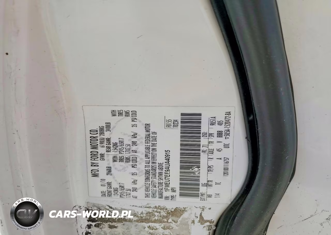 2010 Ford Explorer Eddie Bauer VIN:1FMEU7EE9AUA40915 - 13
