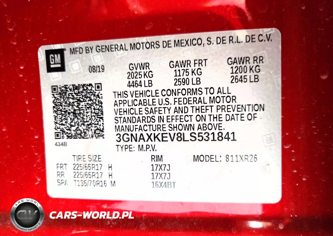 2020 Chevrolet Equinox Lt VIN:3GNAXKEV8LS531841 - 12