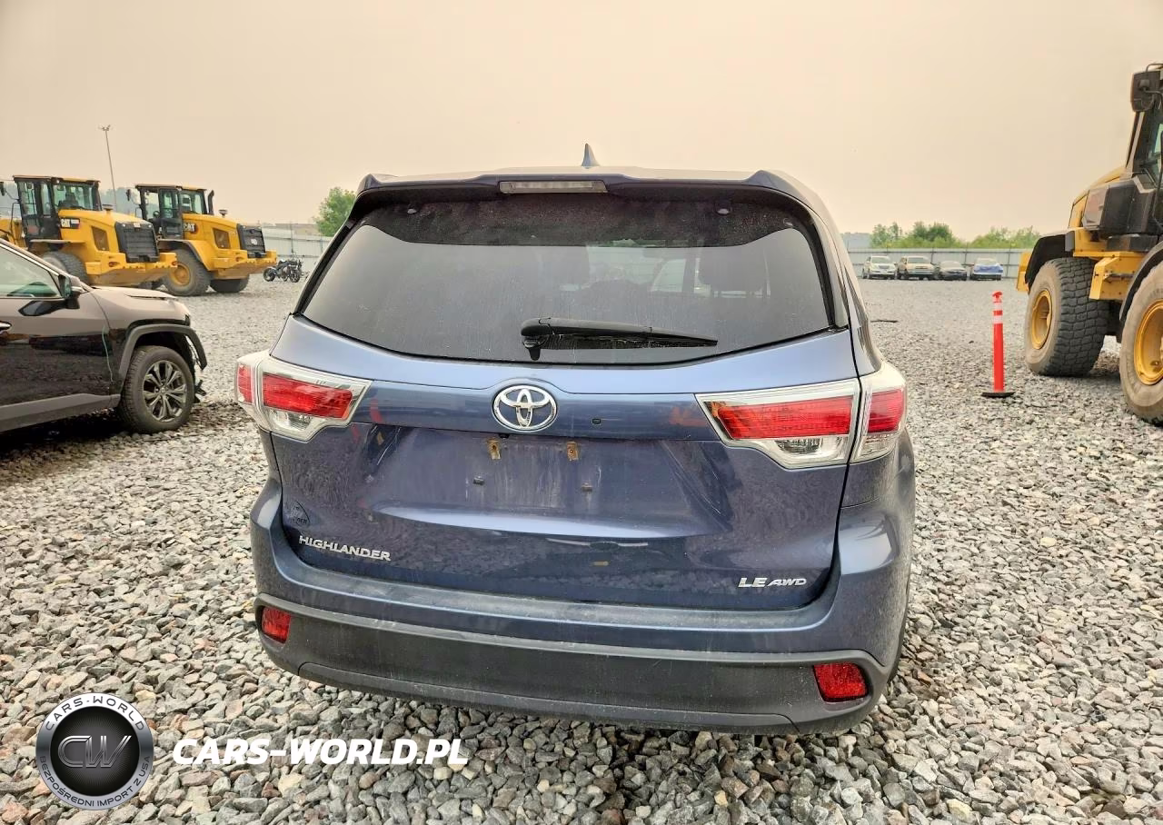 2016 Toyota Highlander Le Plus VIN:5TDBKRFH3GS344854 - 6