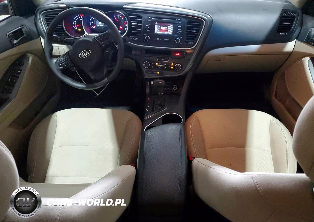 2014 Kia Optima Lx VIN:5XXGM4A77EG298820 - 8