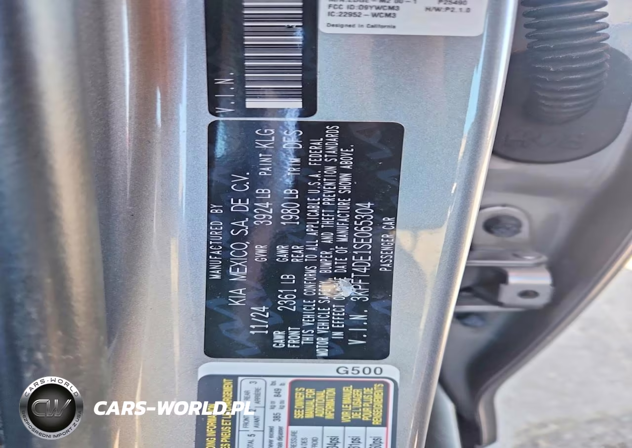 2025 Kia K4 Lxs VIN:3KPFT4DE1SE065304 - 12