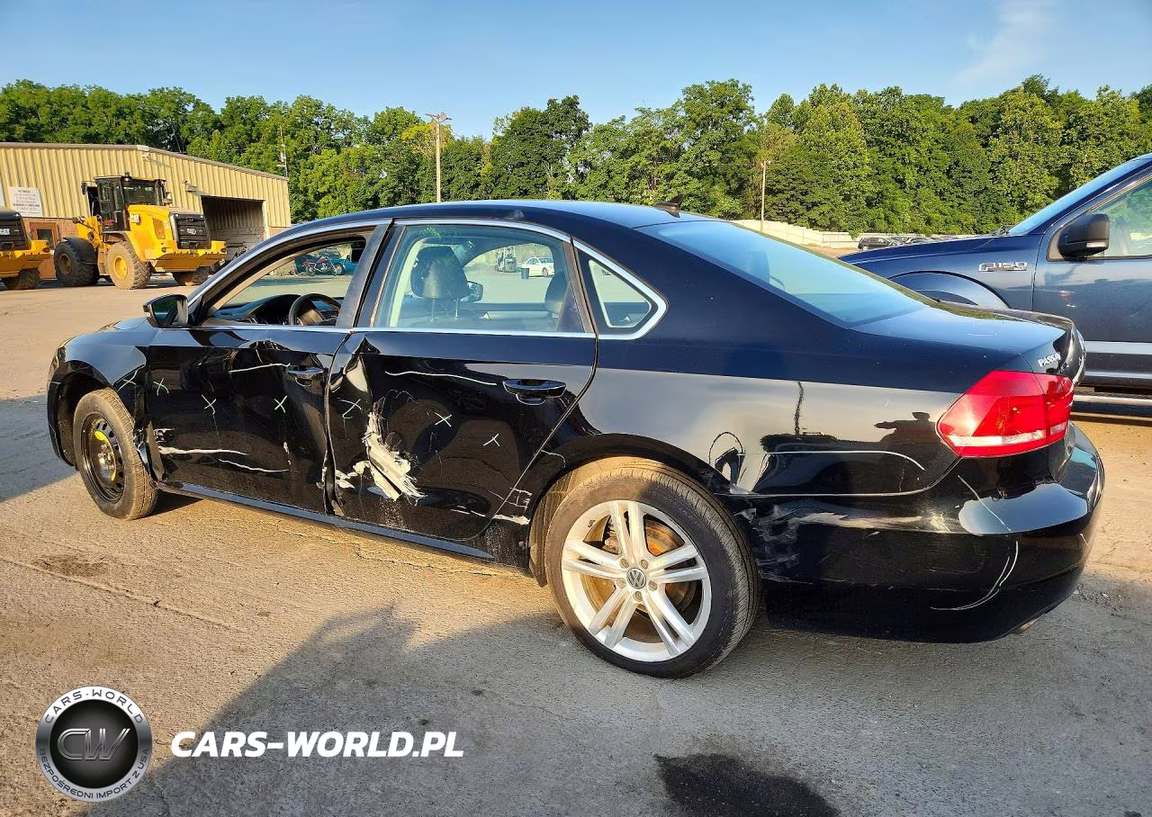 2014 Volkswagen Passat Se VIN:1VWBN7A31EC074171 - 2