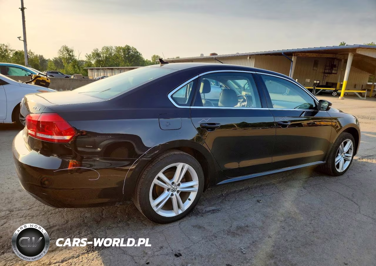 2014 Volkswagen Passat Se VIN:1VWBN7A31EC074171 - 3