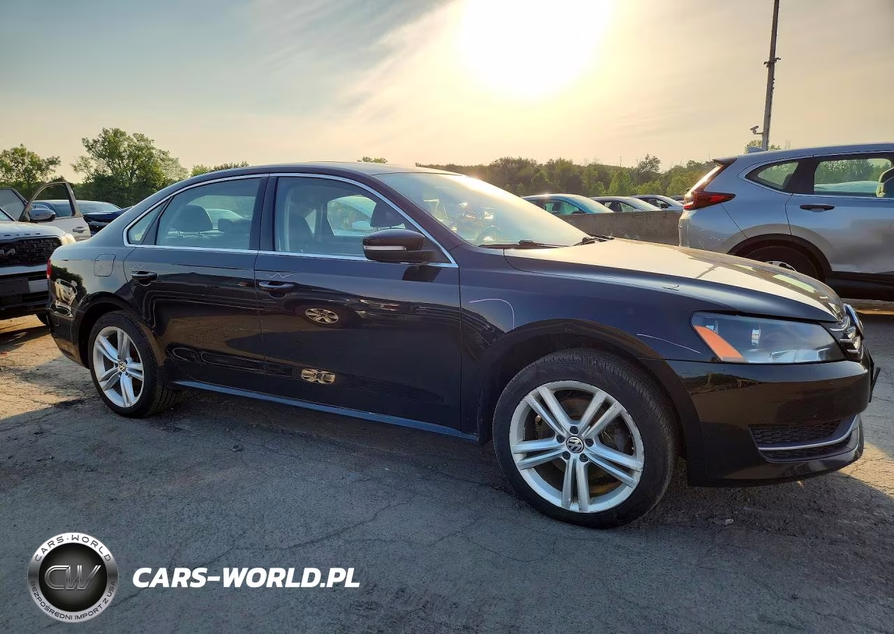 2014 Volkswagen Passat Se VIN:1VWBN7A31EC074171 - 4