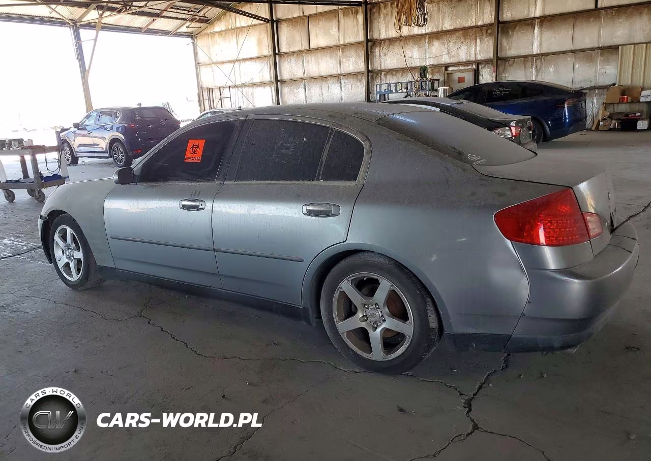 2004 Infiniti G35 Base VIN:JNKCV51E94M618825 - 2