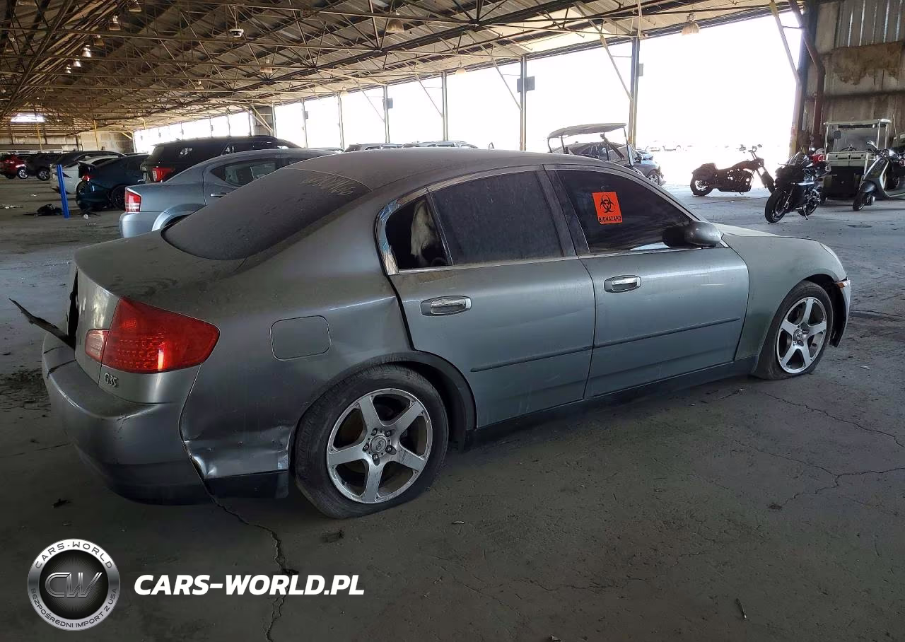 2004 Infiniti G35 Base VIN:JNKCV51E94M618825 - 3