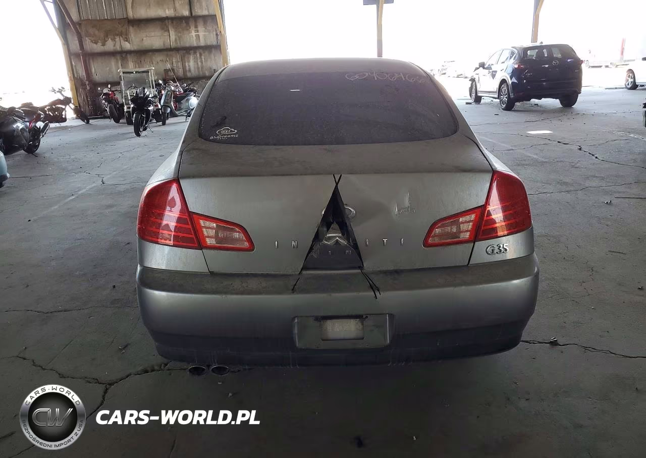 2004 Infiniti G35 Base VIN:JNKCV51E94M618825 - 6