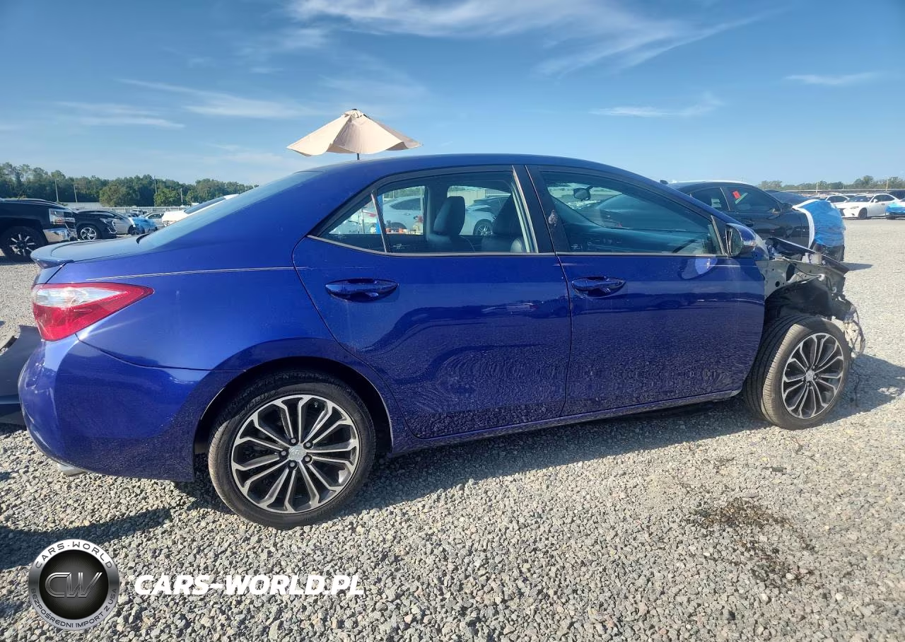 2015 Toyota Corolla S Plus VIN:2T1BURHE3FC403969 - 3