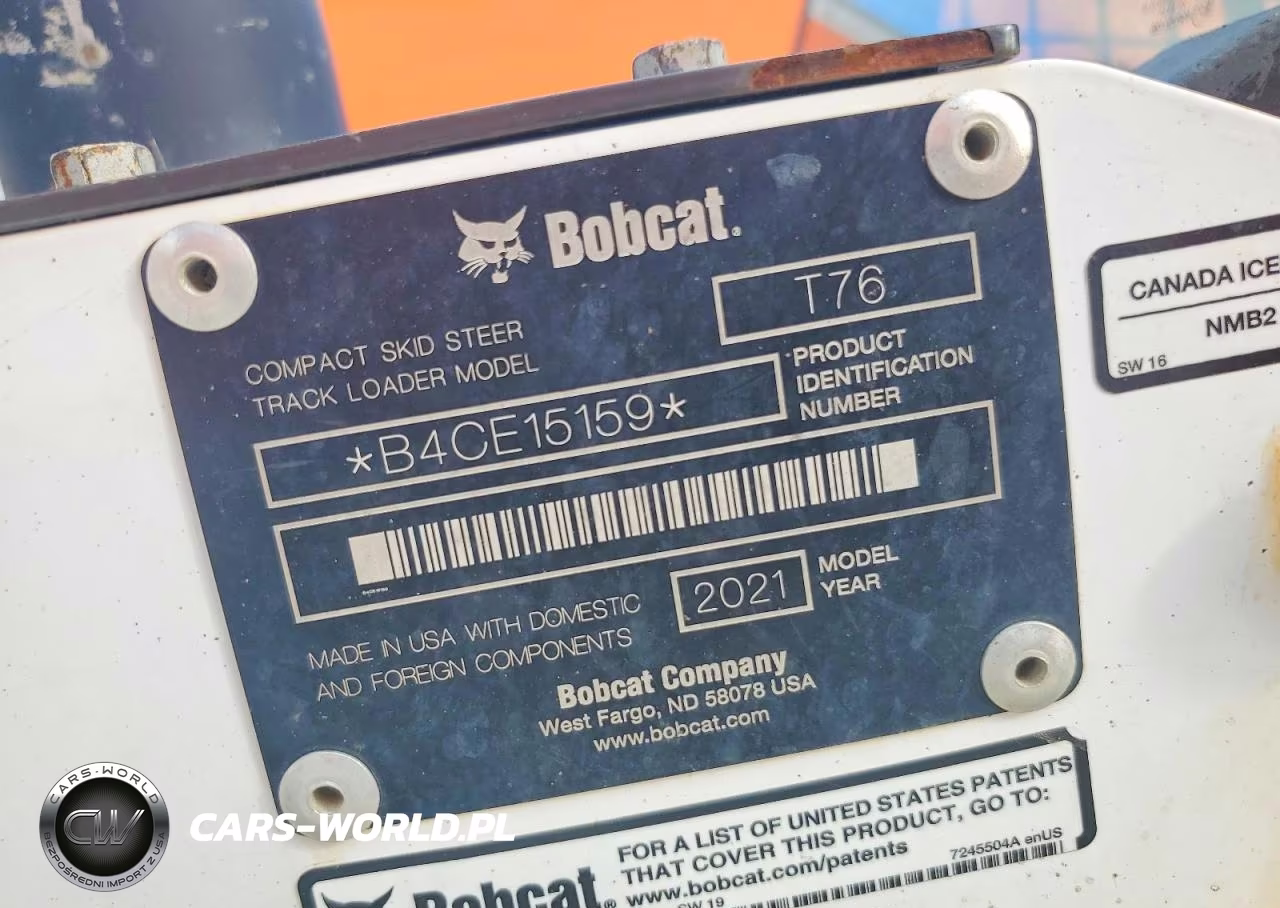 2021 Bobcat T76 VIN:B4CE15159 - 10