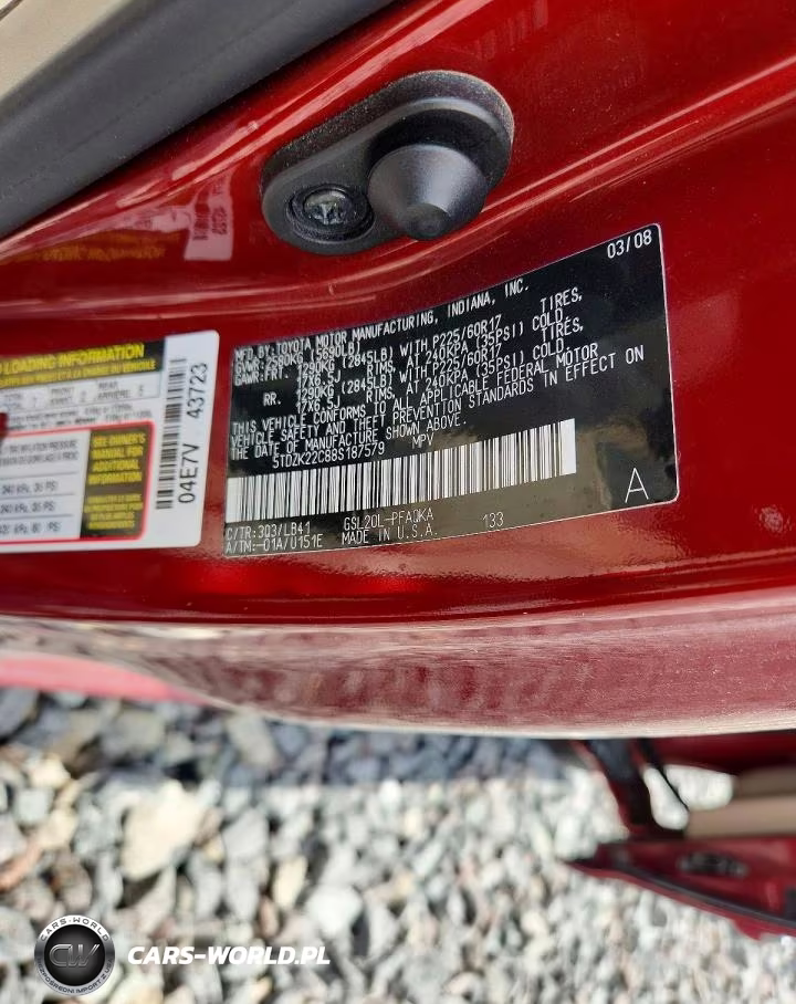2008 Toyota Sienna Xle Limited VIN:5TDZK22C88S187579 - 14