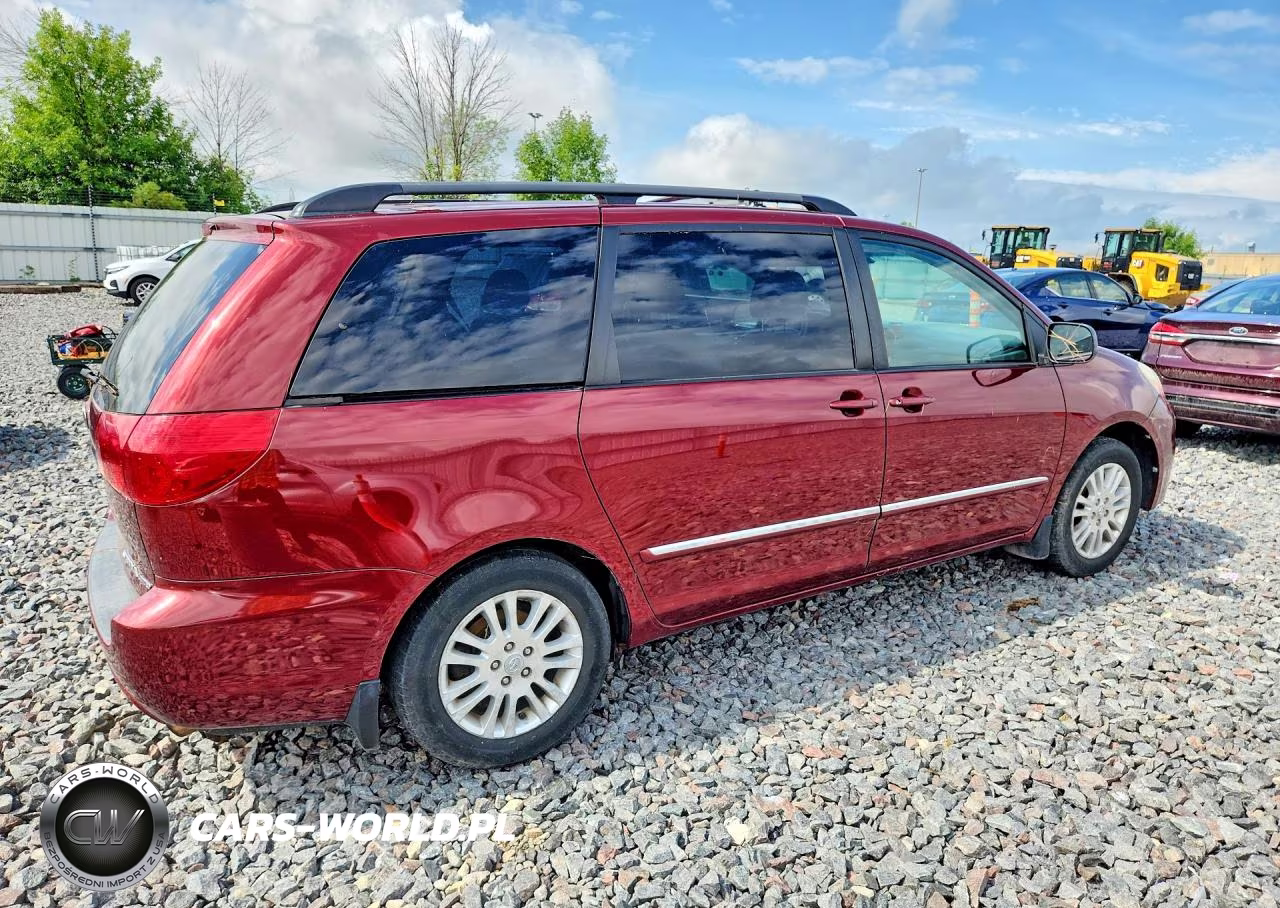 2008 Toyota Sienna Xle Limited VIN:5TDZK22C88S187579 - 3