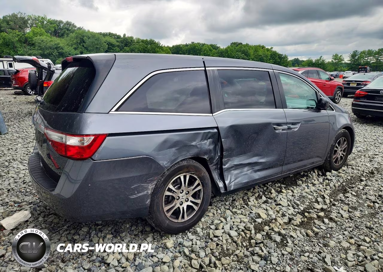 2011 Honda Odyssey Ex VIN:5FNRL5H41BB074051 - 3