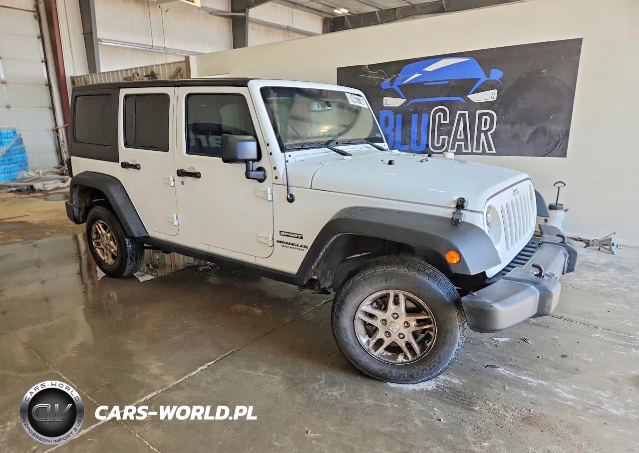 2017 Jeep Wrangler Unlimited Sport VIN:1C4BJWDG3HL632453 - 4