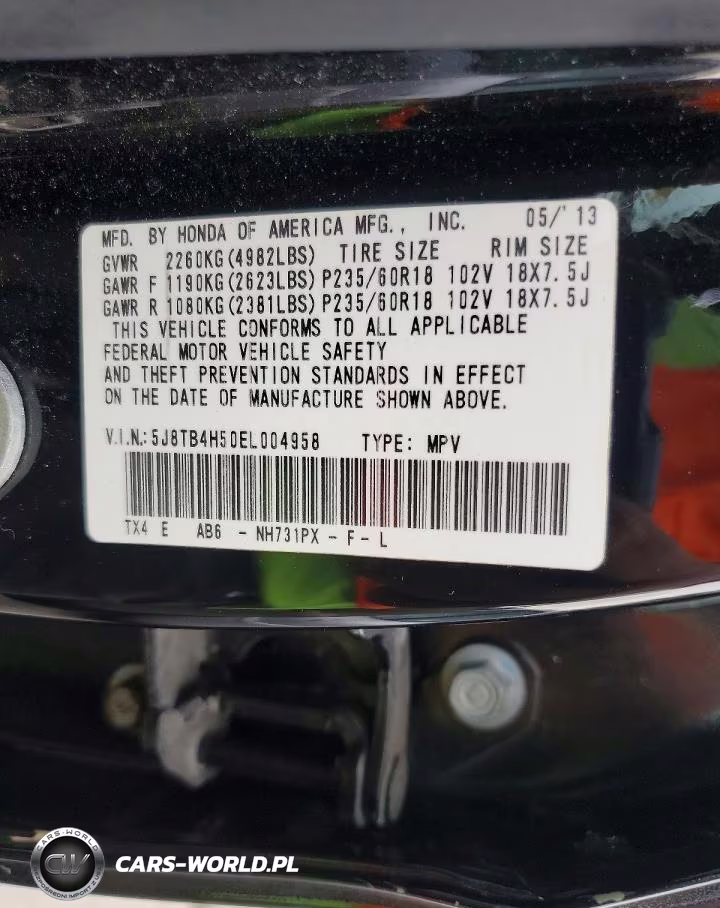 2014 Acura Rdx Technology VIN:5J8TB4H50EL004958 - 13