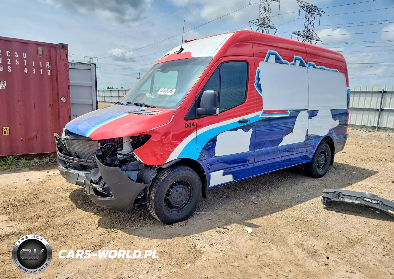 2025 Mercedes-Benz Sprinter 2500 Delivery Van VIN:W1Y4NBHY7ST220175 - 1