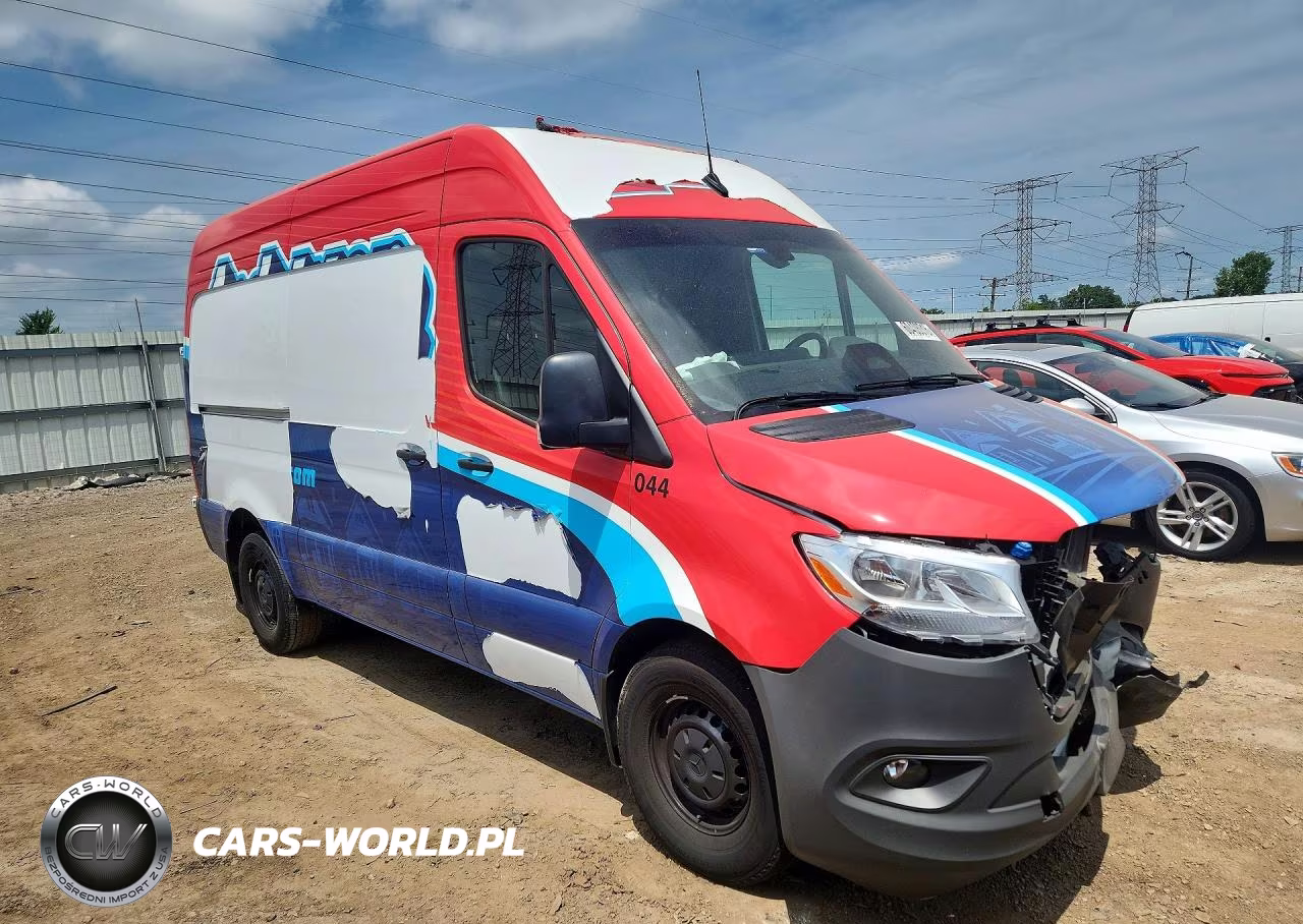 2025 Mercedes-Benz Sprinter 2500 Delivery Van VIN:W1Y4NBHY7ST220175 - 4