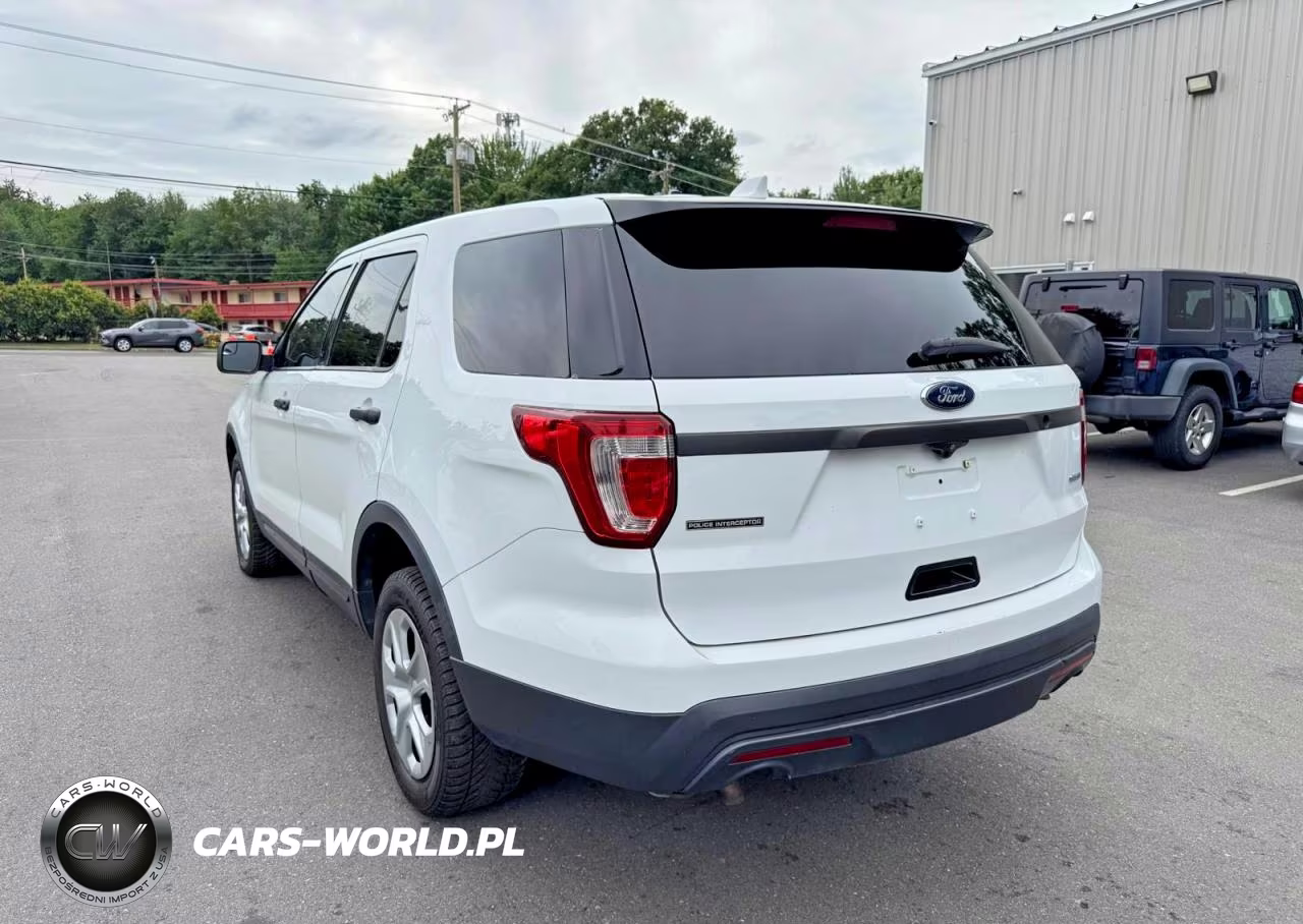 2016 Ford Explorer Police Interceptor VIN:1FM5K8AR1GGD30237 - 2