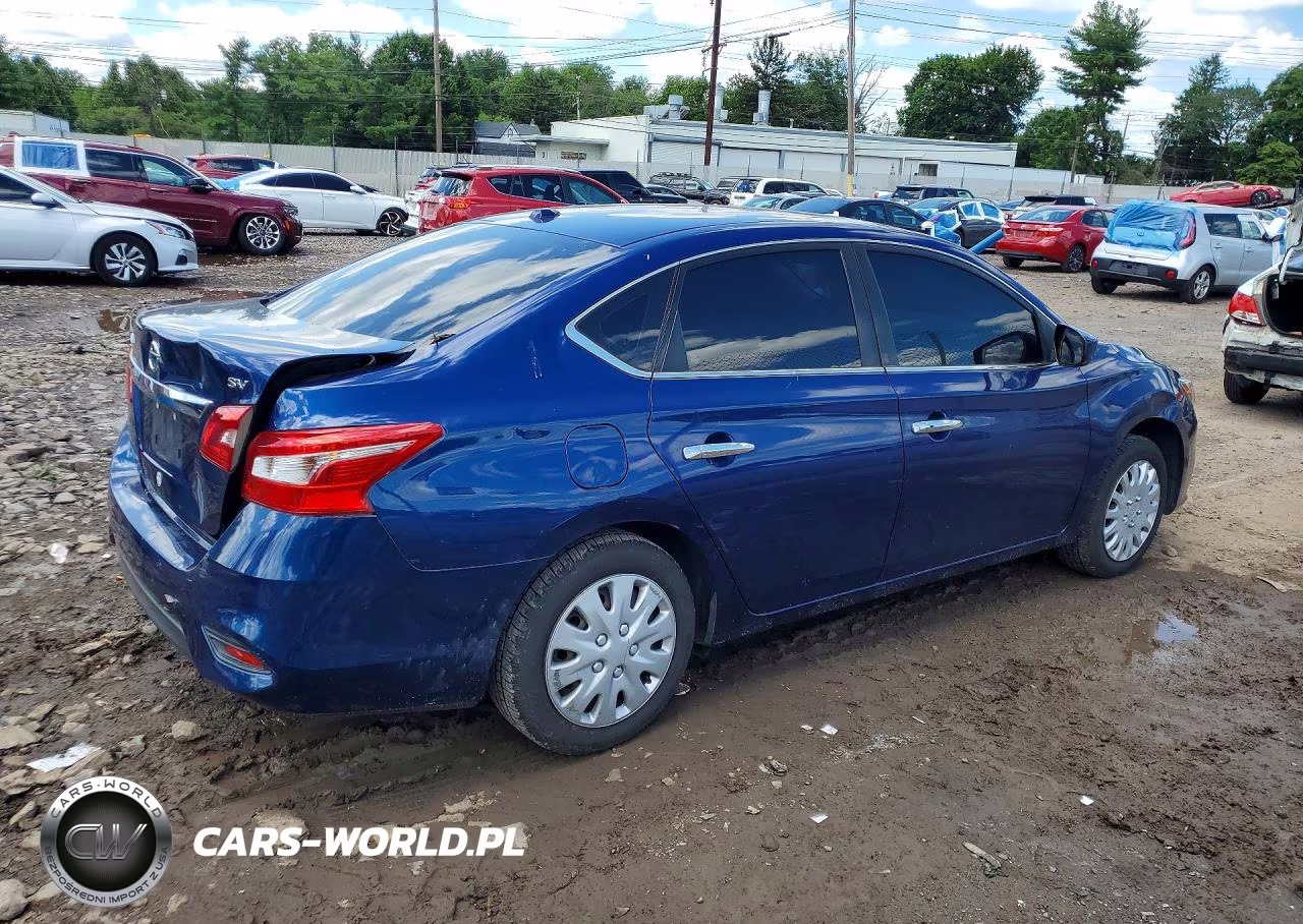 2017 Nissan Sentra Sv VIN:3N1AB7AP1HY284925 - 3