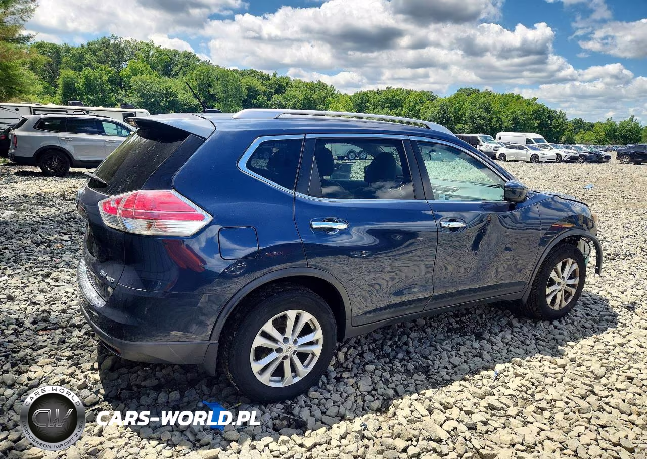 2016 Nissan Rogue Sv VIN:KNMAT2MVXGP605920 - 3