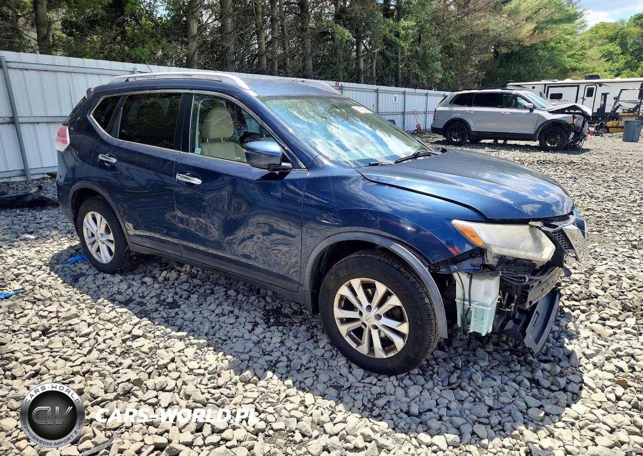 2016 Nissan Rogue Sv VIN:KNMAT2MVXGP605920 - 4