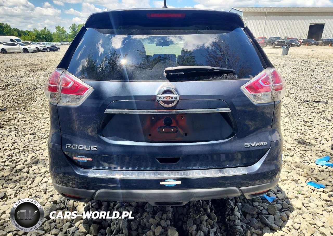 2016 Nissan Rogue Sv VIN:KNMAT2MVXGP605920 - 6