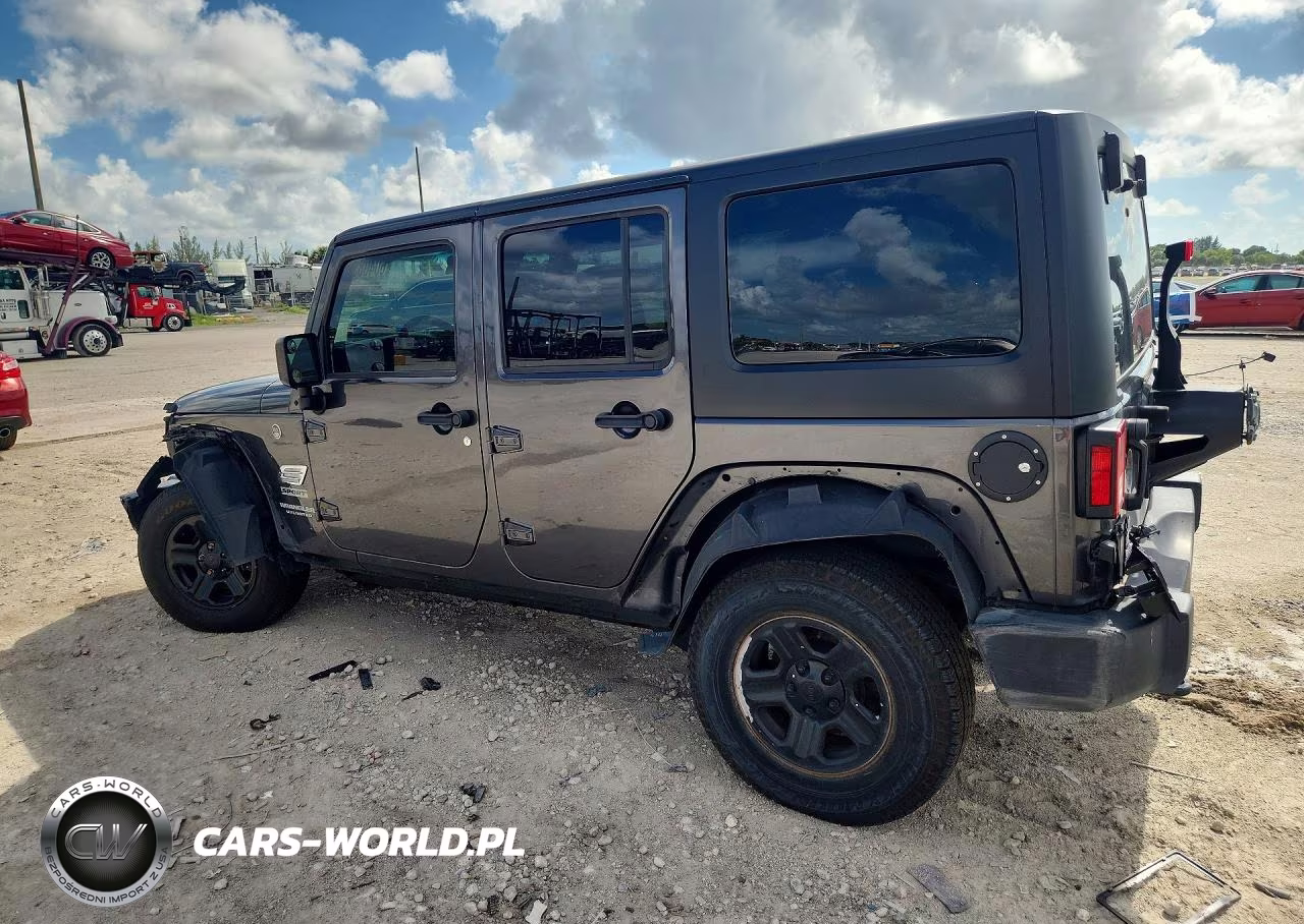 2017 Jeep Wrangler Unlimited Sport VIN:1C4BJWDG7HL732331 - 2