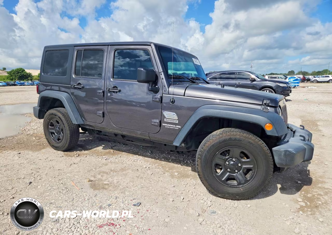 2017 Jeep Wrangler Unlimited Sport VIN:1C4BJWDG7HL732331 - 4
